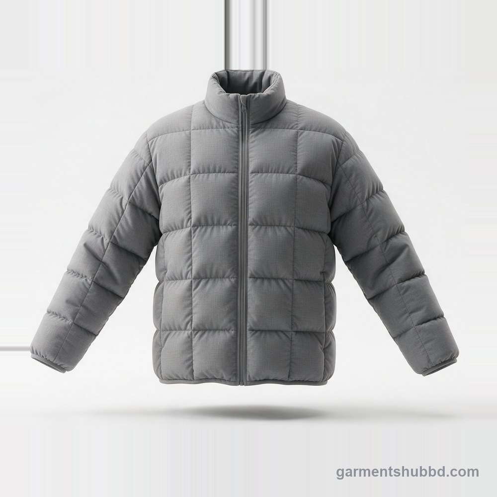 Box baffle down jackets