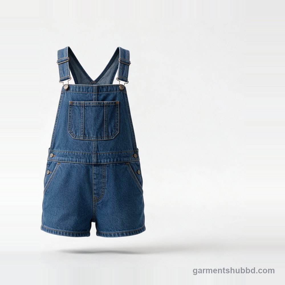 Denim overalls