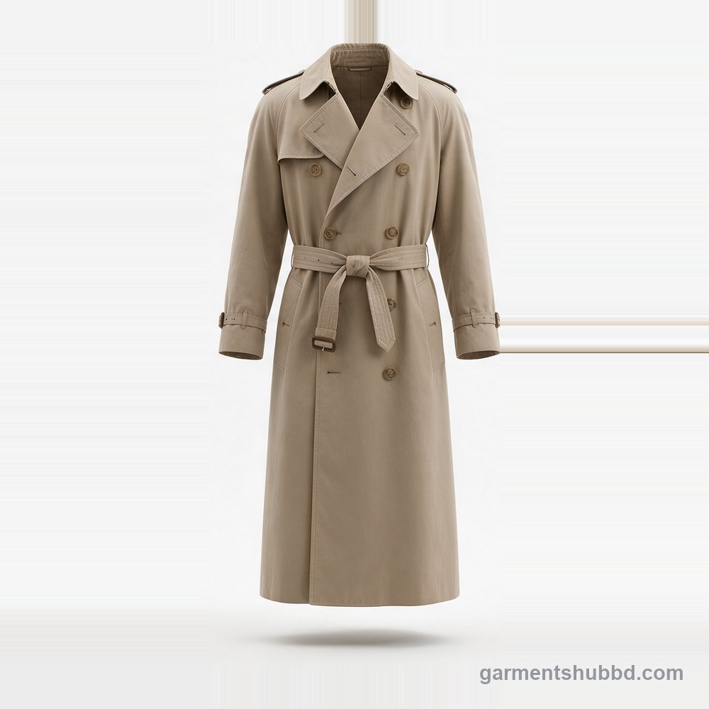 Double Breasted trench coat