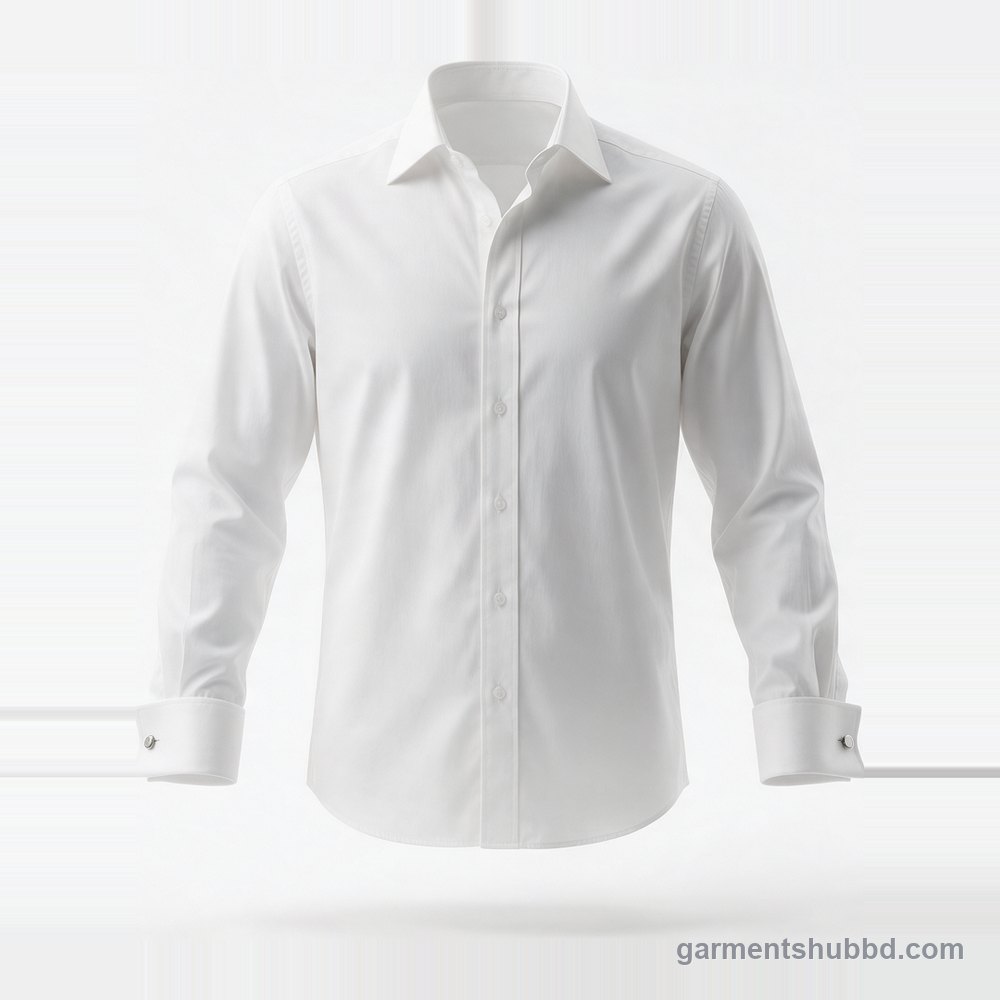 Double cuff formal shirts