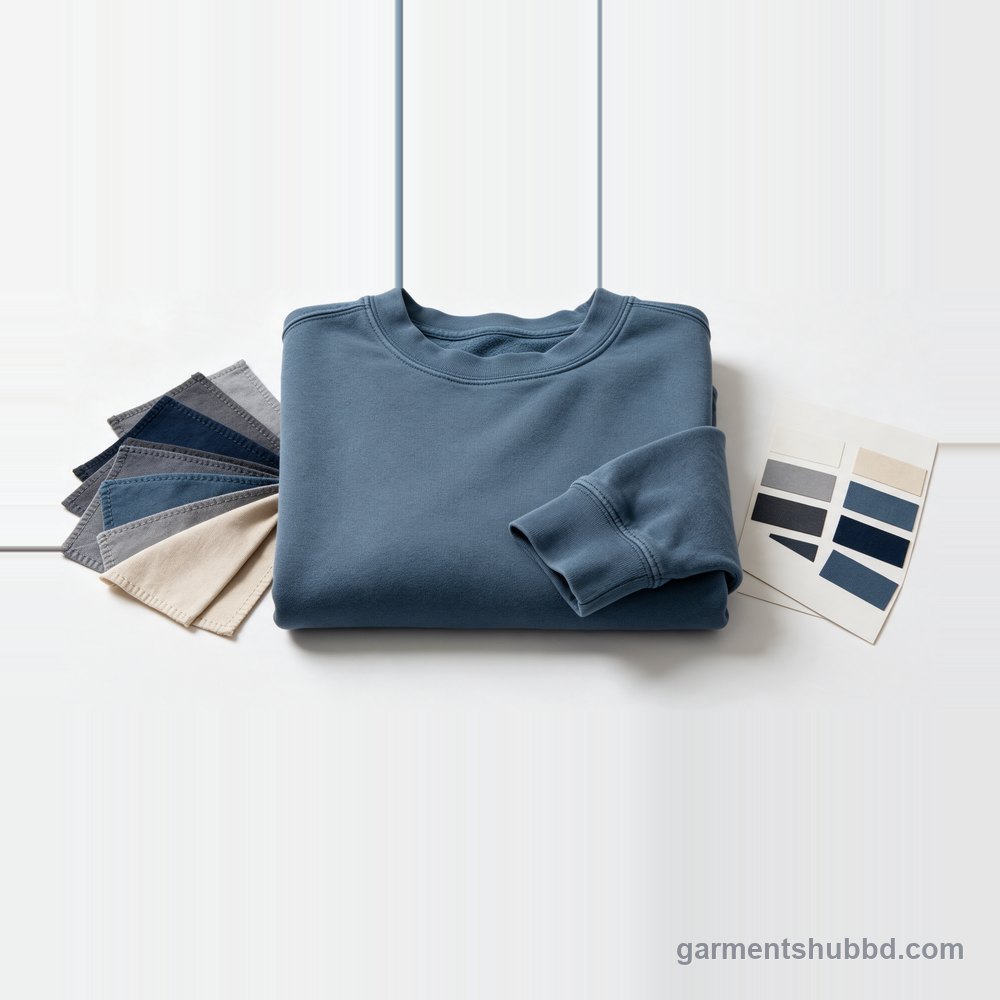 Garment dyeing and washing