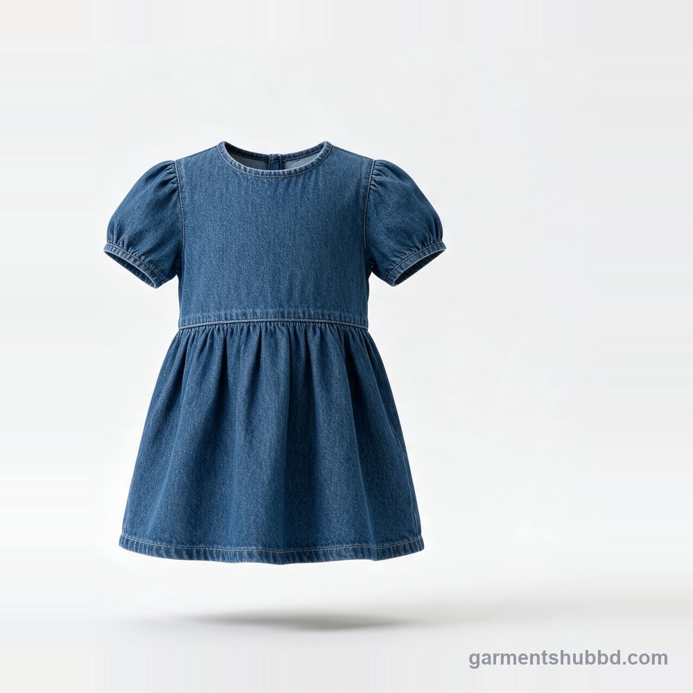Kids denim dresses