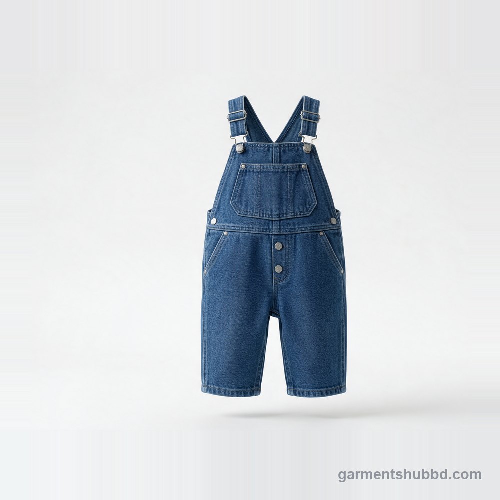 Kids denim overalls