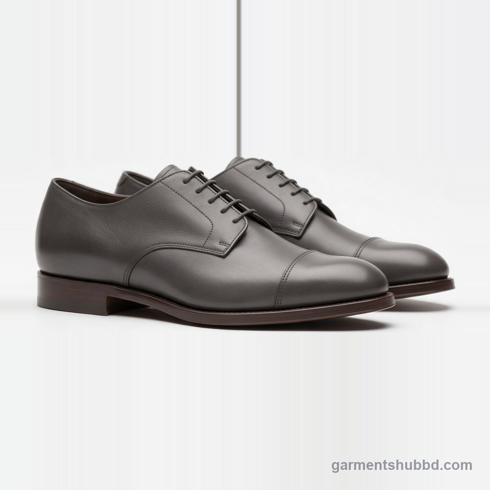 Oxford leather shoe