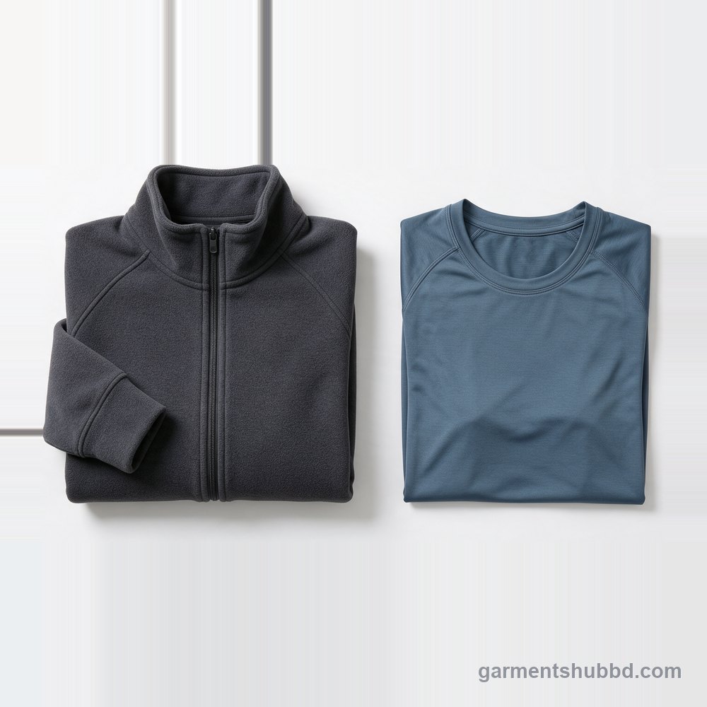 Recycled polyester clothing