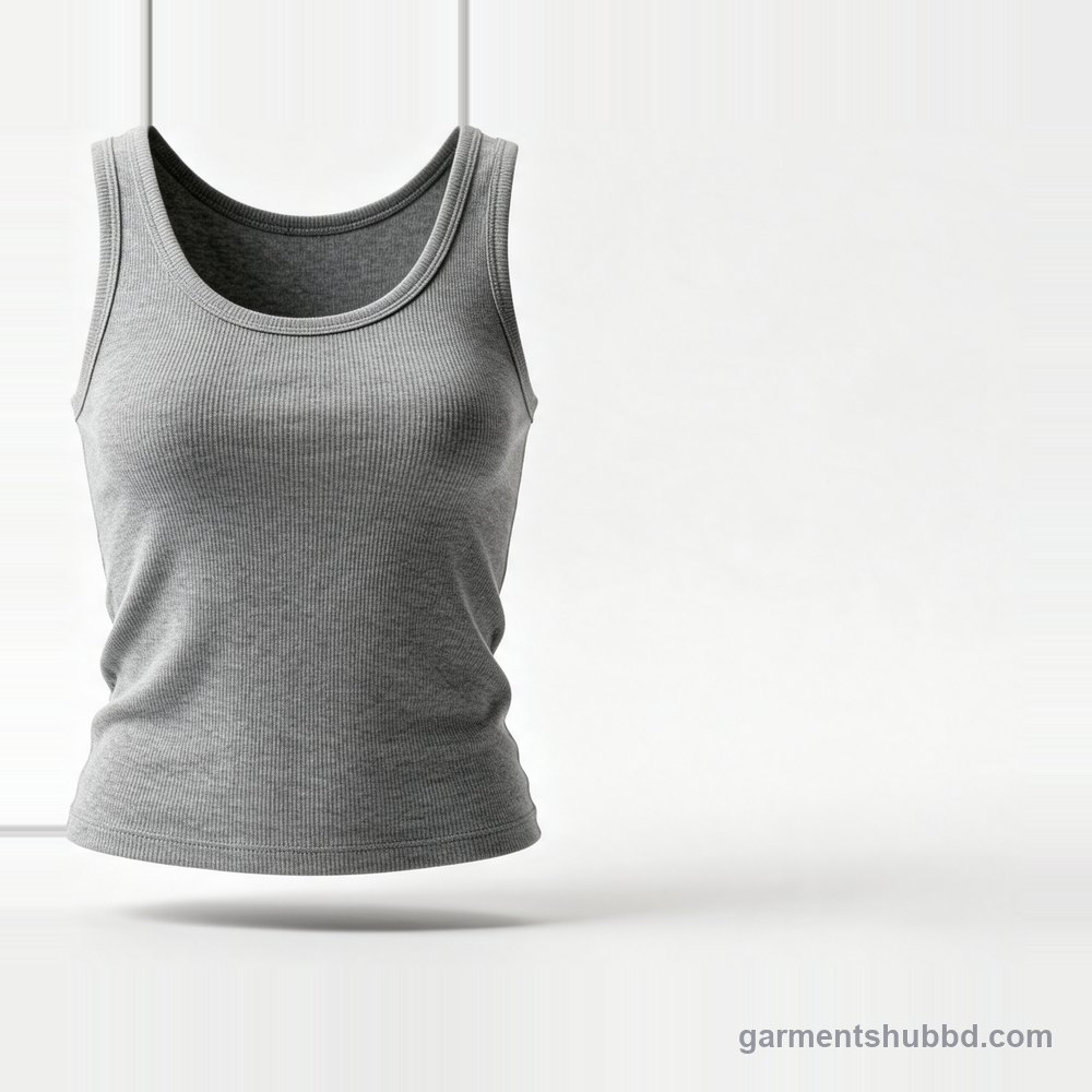 Ribbed tank top