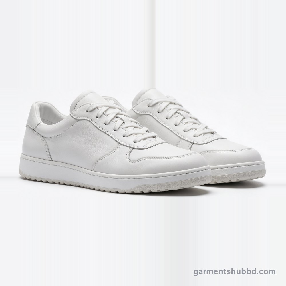 Sneaker leather shoe