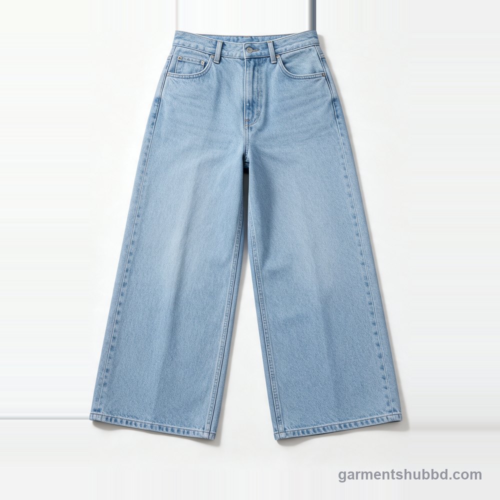 Wide leg jeans